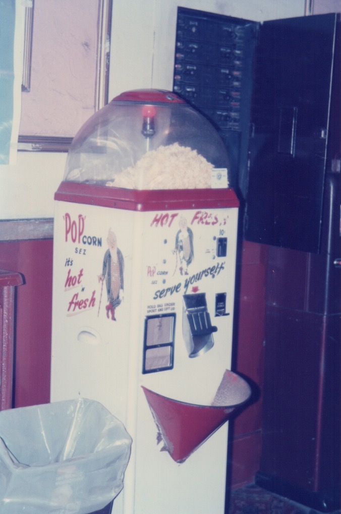  Popcorn? 15 cents a bag, in 1985! 