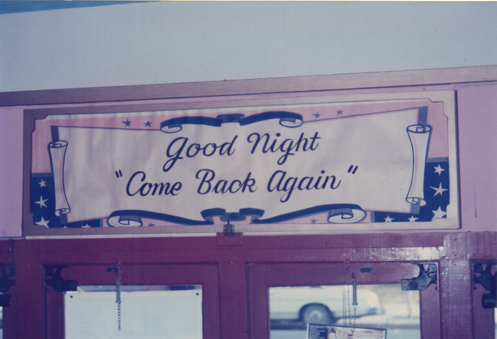  My weekly visits to the Mar-Va were a trip to the past.  Delorean not required. 