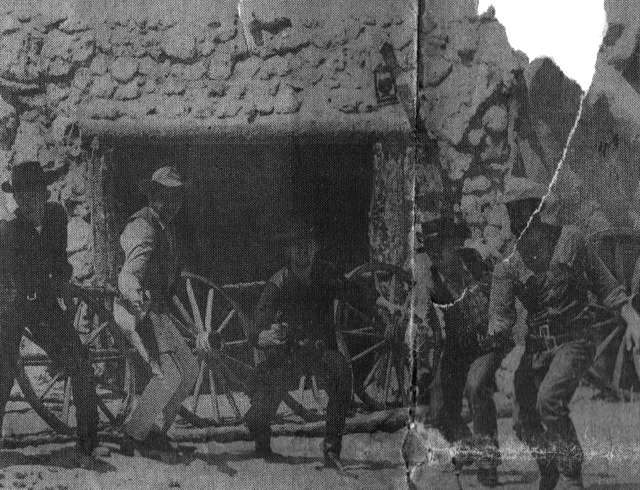 Draw!  Fort Dodge gunslingers.