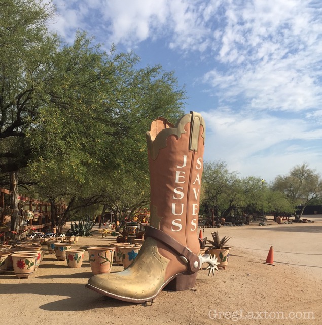 Jesus Saves.  Cave Creek AZ  2016